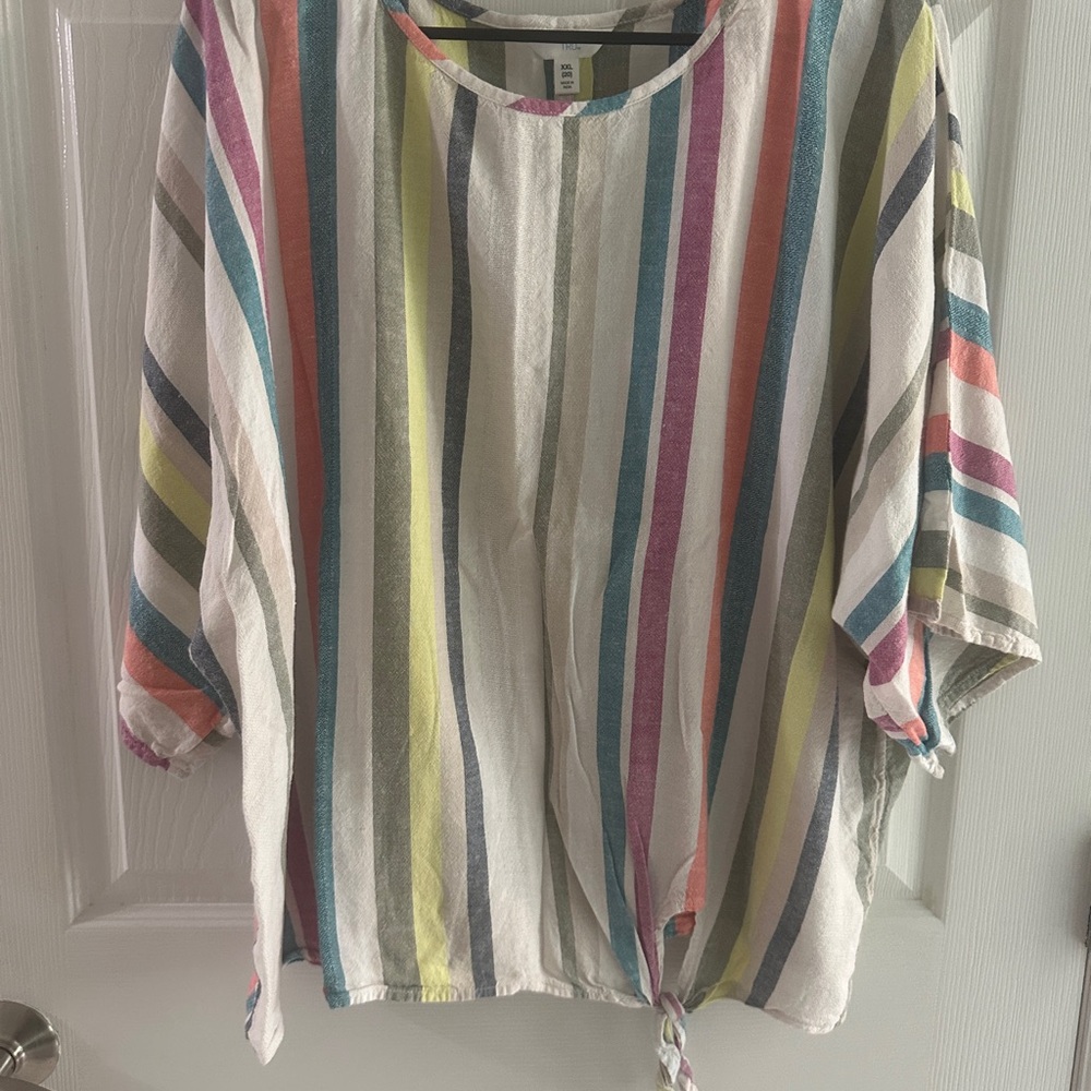 H&M Multicolor Striped Blouse